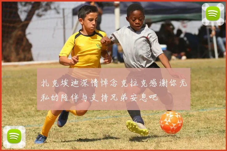 扎克埃迪深情悼念克拉克感谢你无私的陪伴与支持兄弟安息吧